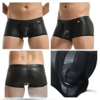 Kinky Transparent Leather Boxers