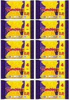 10 x Cadbury Crunchie 4pk - 107.4GM