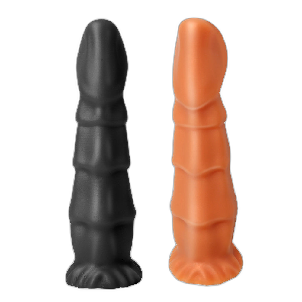 Bull King - Silicone Butt Plug - Anal Dilator - Prostate Stimulator - Huge Anal Toy - 3 Sizes