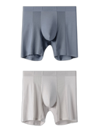 2 Pack Men’s Long Athletic Boxer Briefs
