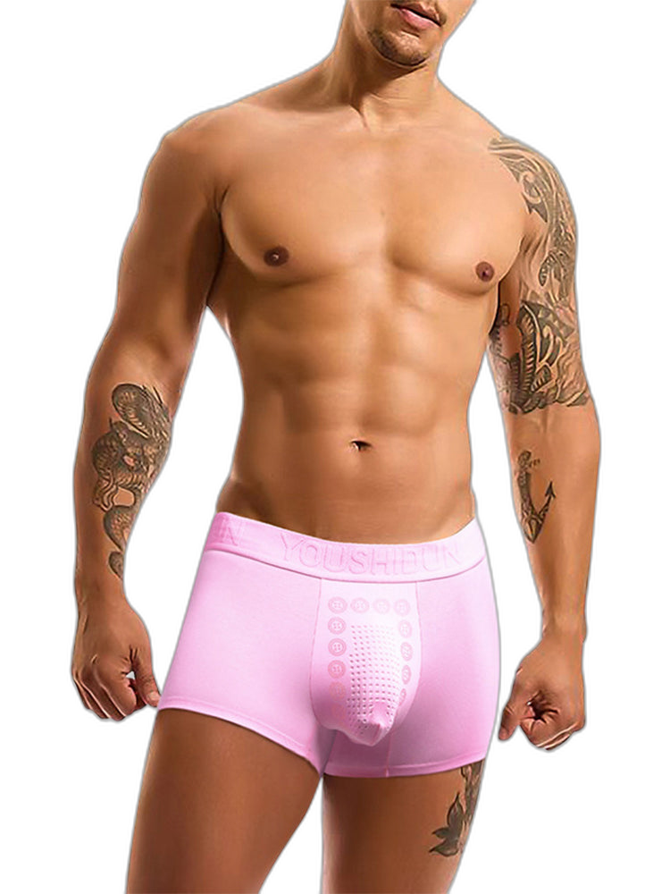 2-pack Men's Negative Ion Massage Boxer Briefs