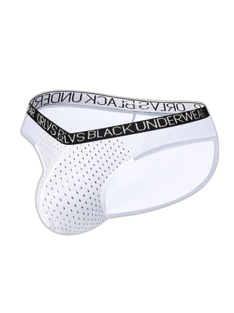 2-Pack Breathable Low Waist U-Convex Semi-Transparent Men's Briefs