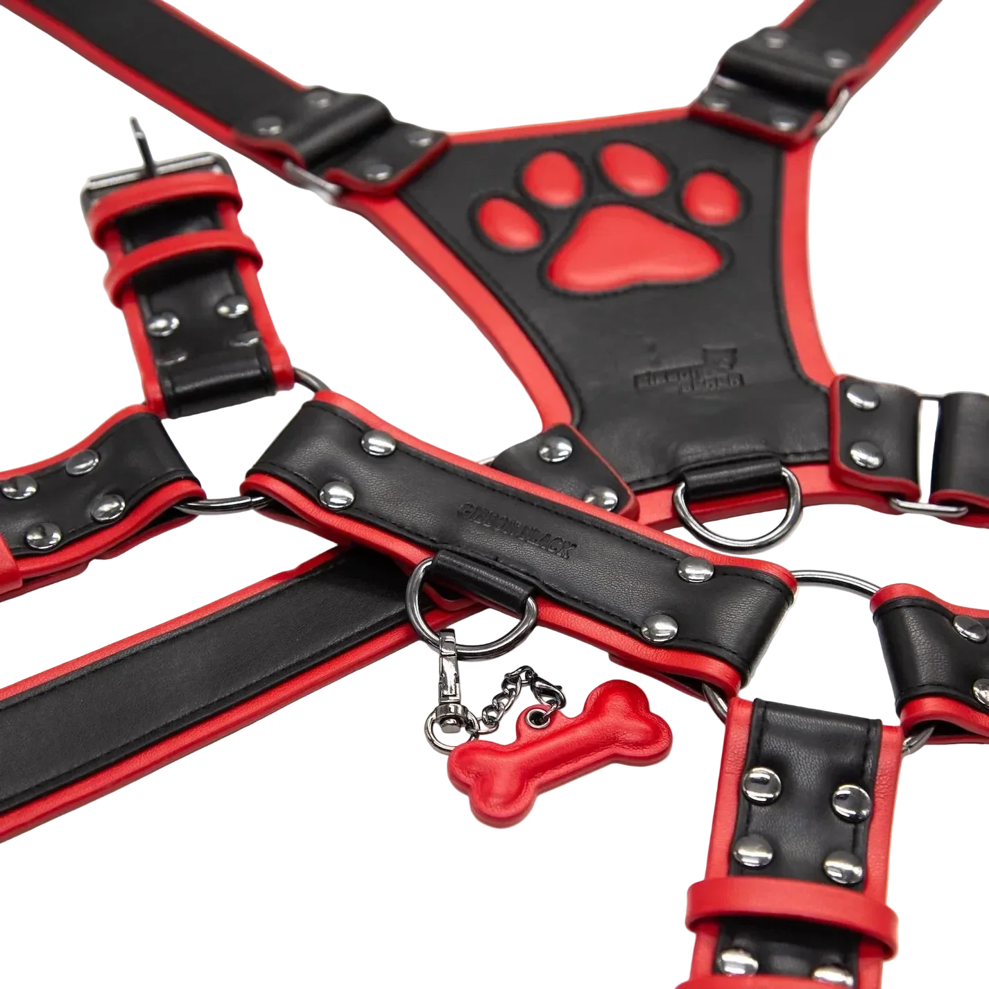 PU Leather Puppy Harness