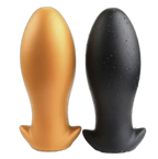 ELITE Liquid Silicone Torpedo Plug Medium Black