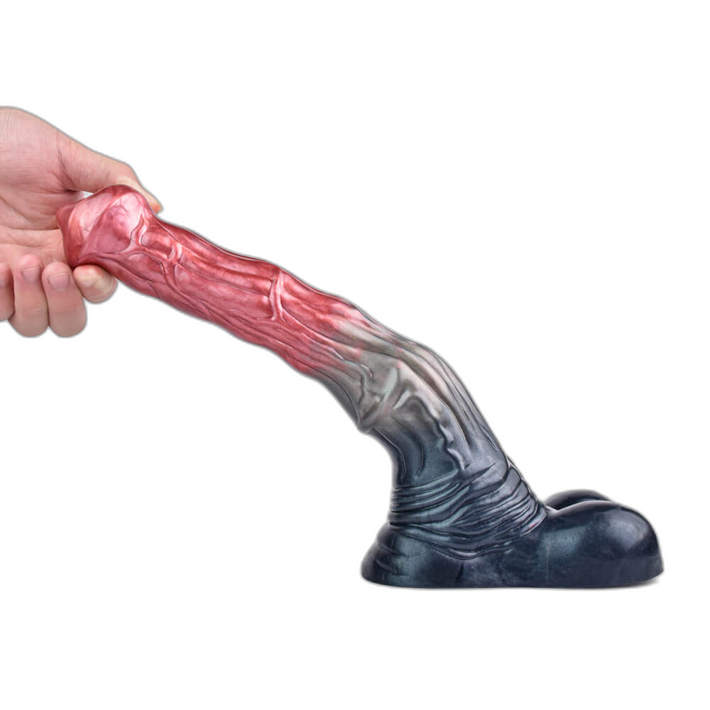 Ebony - 10.4 Inch Horse Dildo - Horse Cock Dildo - Fantasy Dildo