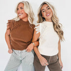 Casual Weaving Sleeveless Sweater Vest