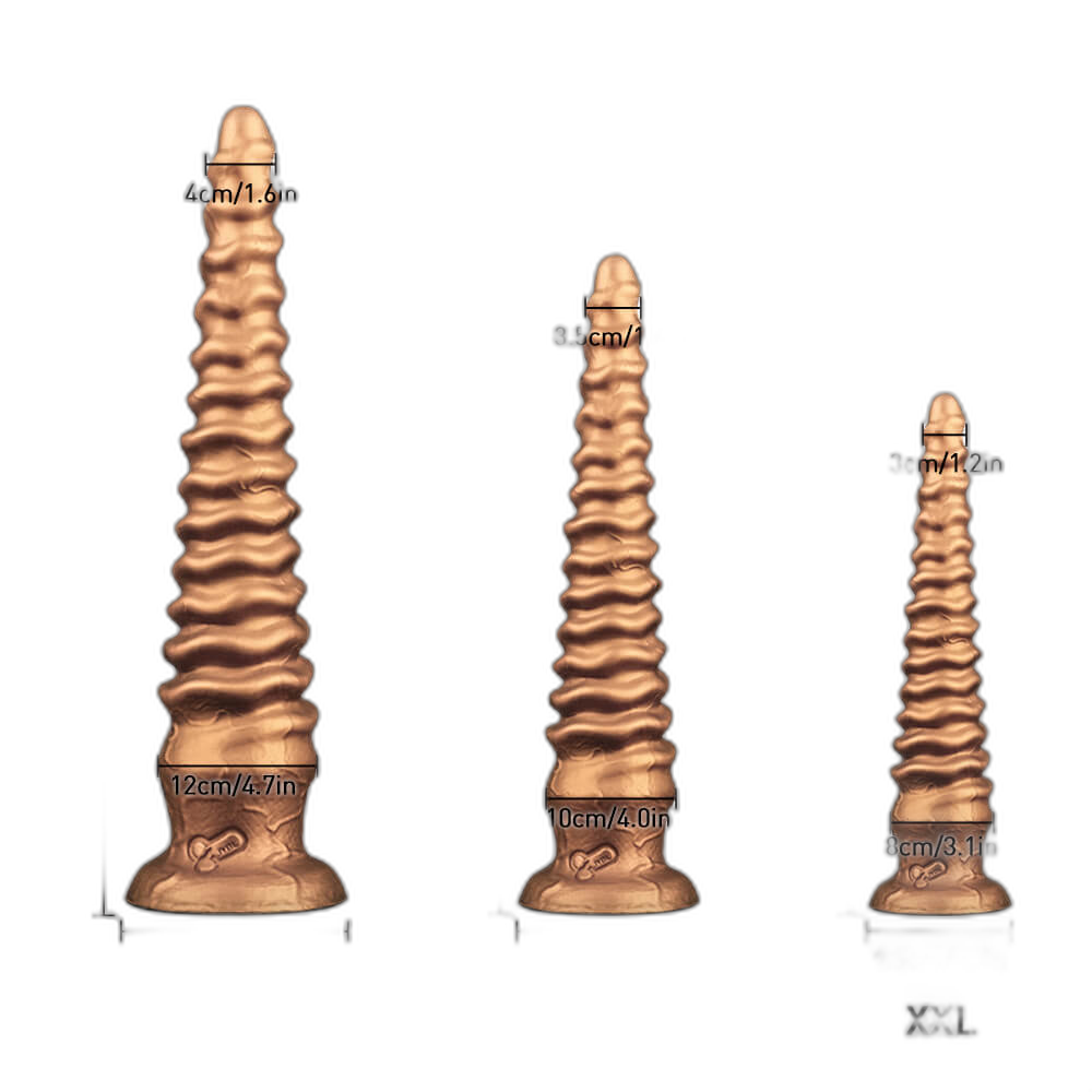 Dragon Tower - Long Anal Plug - Ribbed Dildo