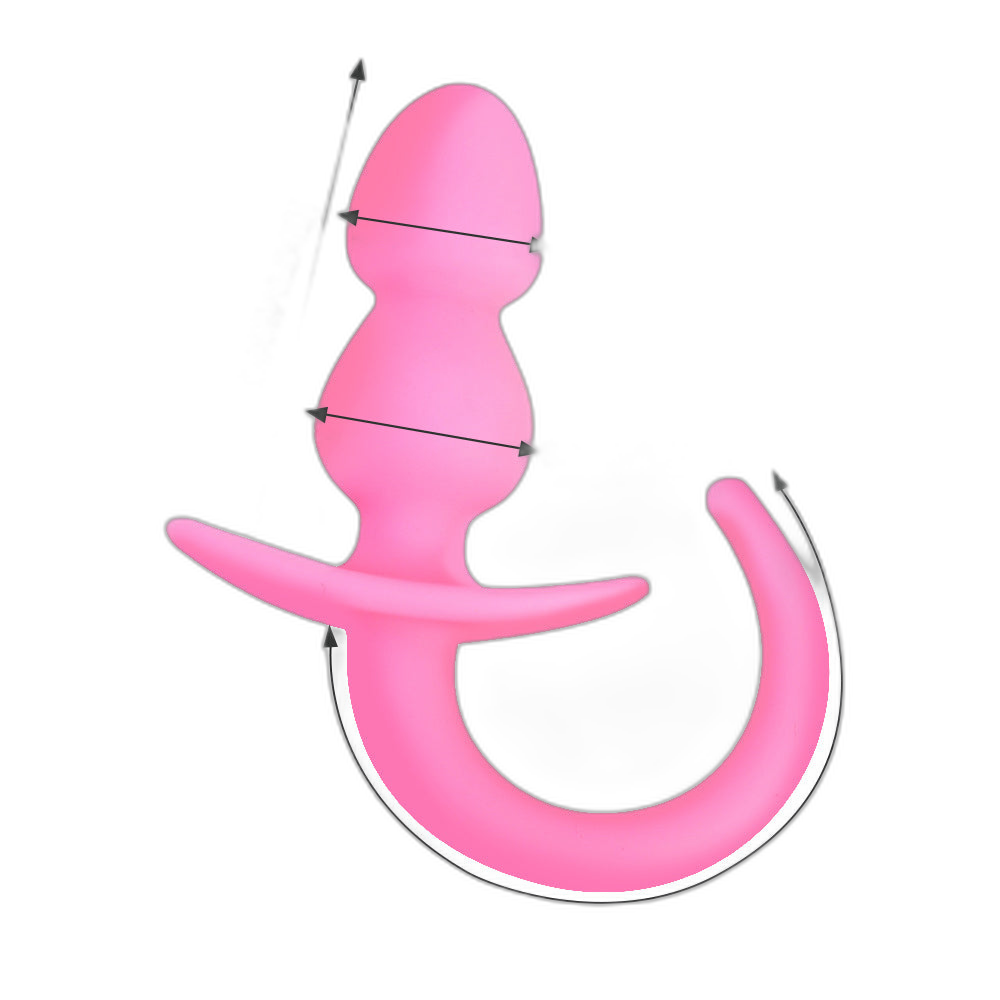 Mojo - Dog Tail Butt Plug - Glow In The Dark Butt Plug - Silicone Butt Plug