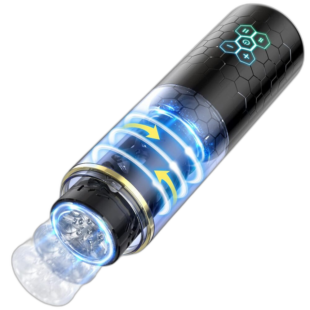 Blade - Silicone Male Masturbator - Rotating & Thrusting Sleeve