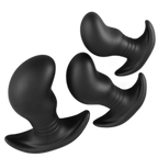 ELITE Liquid Silicone Bull Butt Plug Small