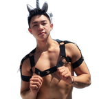 Fluorescent Glow In The Dark Elastic Harness