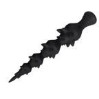 Amarok - Wolf Anal Beads - 4 Anal Ball Bump Point Irritating Sex Toy - Wolf Tail Butt Plug