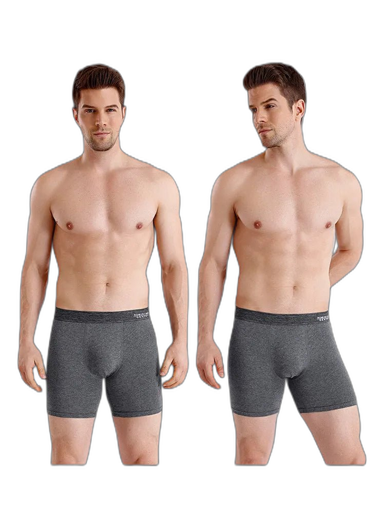 4 Pack Anti-Chafing High Elasticity Sports Boxer Briefs