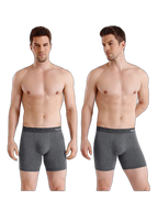 4 Pack Anti-Chafing High Elasticity Sports Boxer Briefs