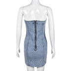 Women's Backless Wash Chest-wrapped Dress