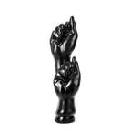 ruff GEAR Double Fist Punch Dildo 12.6 Inch Black