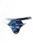2 Pack Men's Classic Camo Mesh U-Shaped Pouch Breathable Briefs