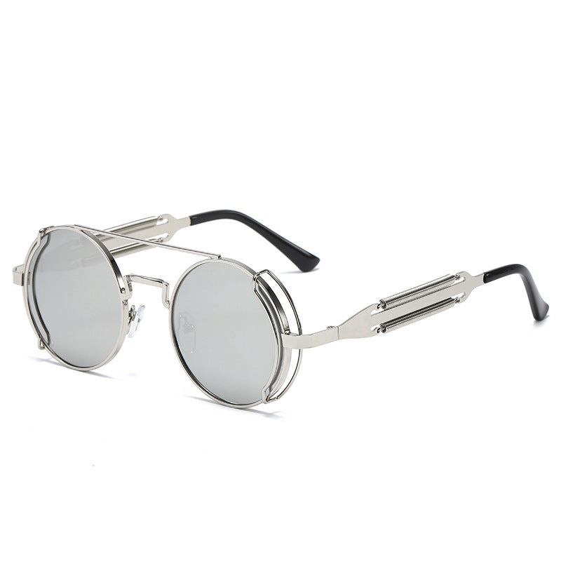 Fashionable And Unique Steam-wave Tinted Sunglasses