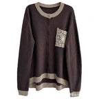 New Casual Outerwear Long-sleeve Cardigan Sweater