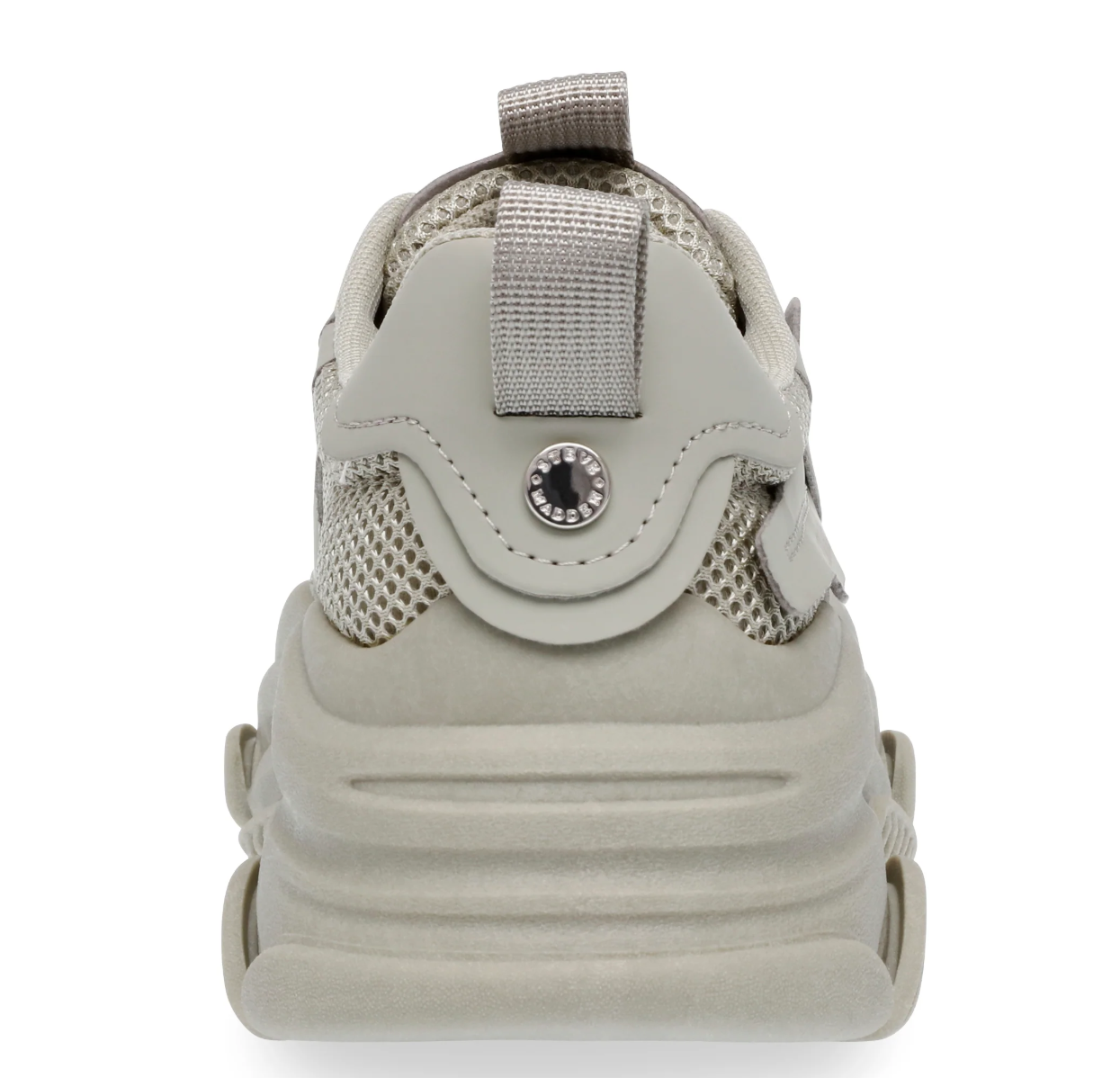 UK 5.5 Steve Madden Possession-E White Chunky Women’s Trainers – EU 39