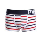 Pink Hero Simple Striped Boxers