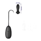 Inflatable Butt Plug - 10 Frequency Anal Vibrator - Anal Trainer