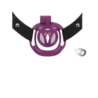 Cassian - Tiny Chastity Cage - Male Chastity Equipment - With Belt And Four Rings