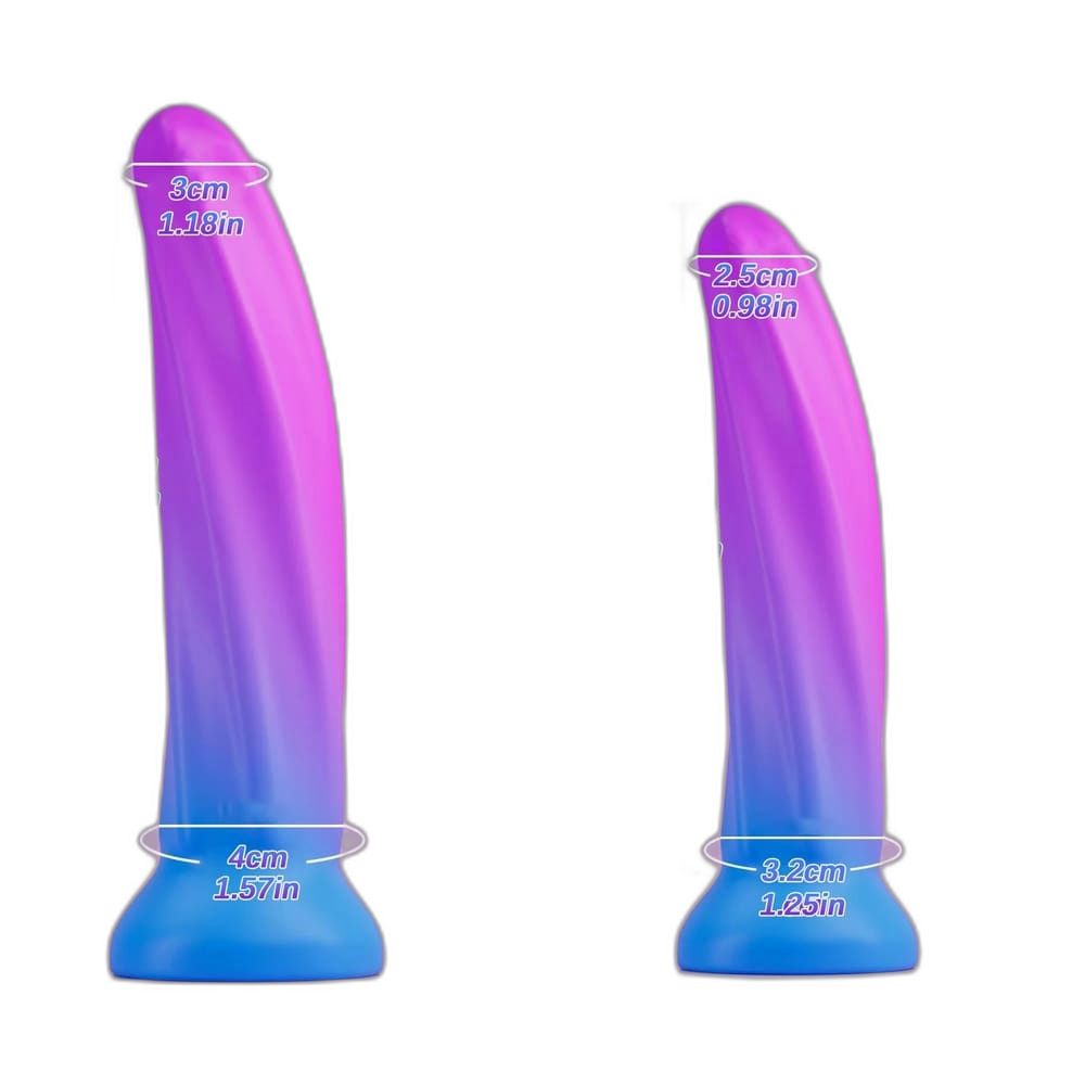 Victor - Spiral Textured Fantasy Anal Dildo