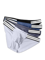 3 Pack Men’s Breathable Ice-Touch Athletic Briefs
