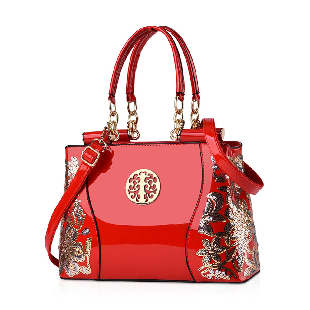 Elegant Patent Leather Handbags For Women - Stylish Hobo, Chic Tote, Versatile Shoulder, Crossbody Bags