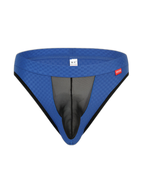 2 Pack Men's Sexy Thongs with Transparent Elephant Trunk