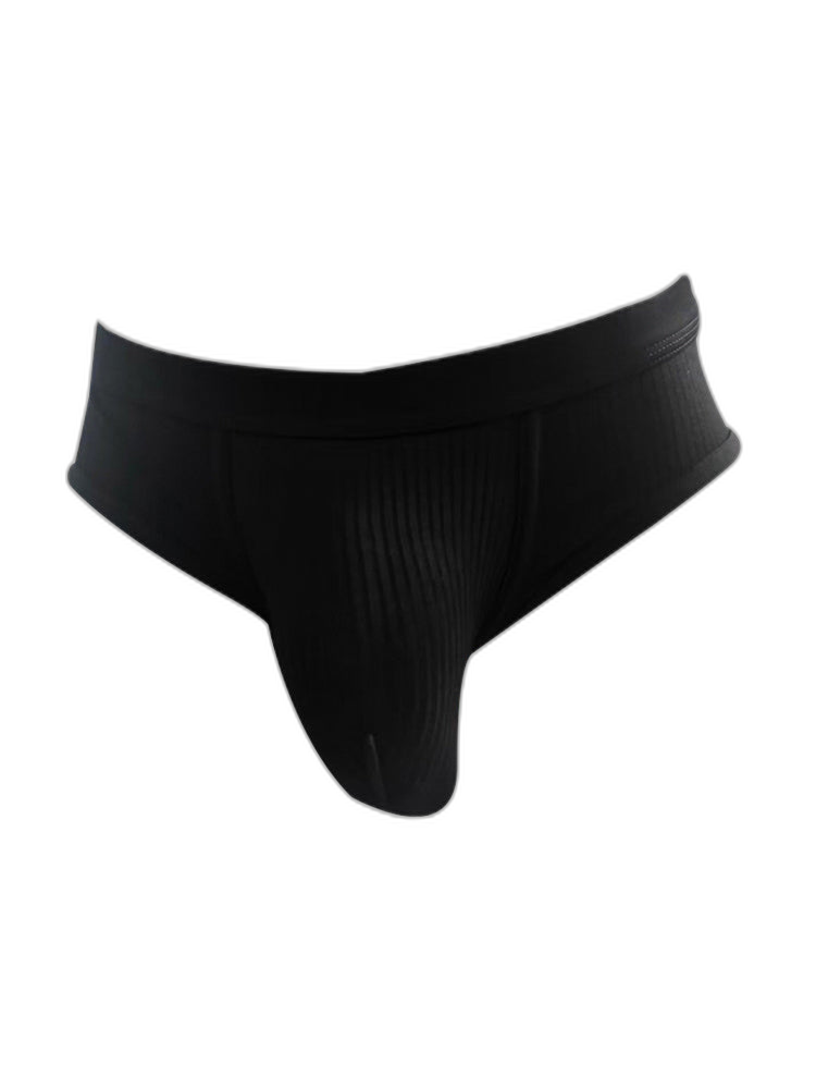 3 Pack Men's Seamless Comfort Large Supportive Pouch Sexy Low-Rise Briefs