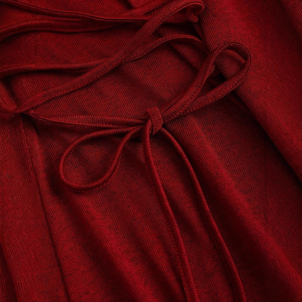 Christmas Collection Women's Retro Long Hooded Dress