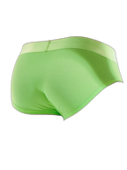 Men's Solid Color Mesh Breathable Sports Fitness Briefs