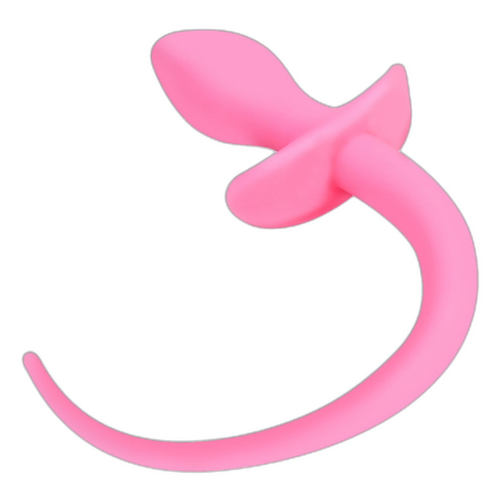 Mojo - Dog Tail Butt Plug - Glow In The Dark Butt Plug - Silicone Butt Plug