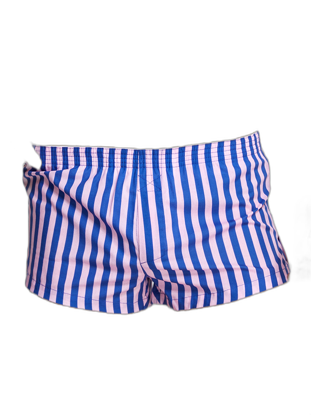 Men's Color Stripes Boxers With Fly