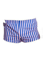 Men's Color Stripes Boxers With Fly