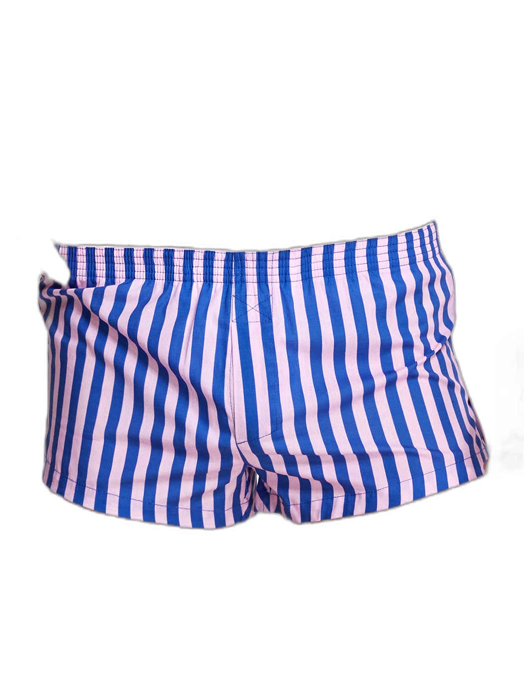 Men's Color Stripes Boxers With Fly