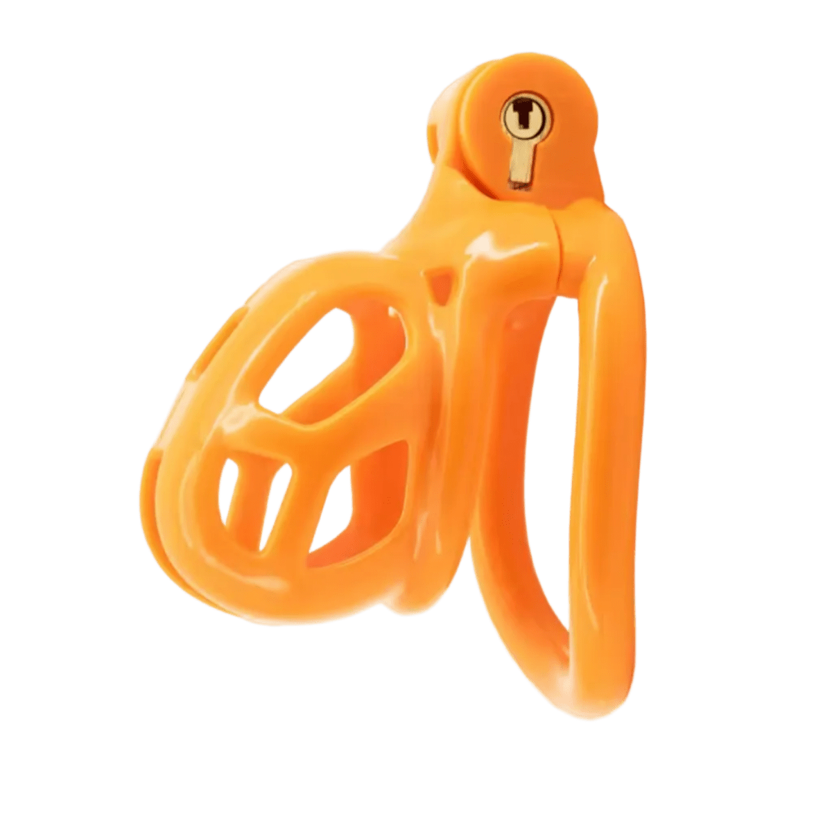 Chastity Cage Obedient Orange
