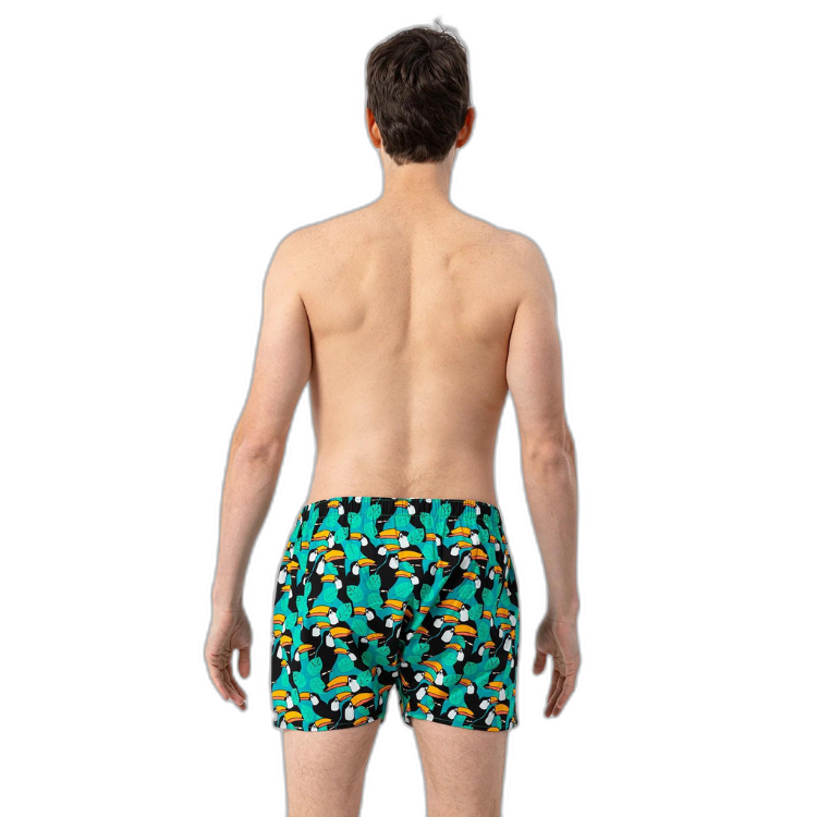 Green Toucan Graphic Boxers