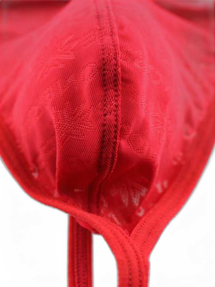 3-pack Men's Lace Obscure Embossed G-String Thong