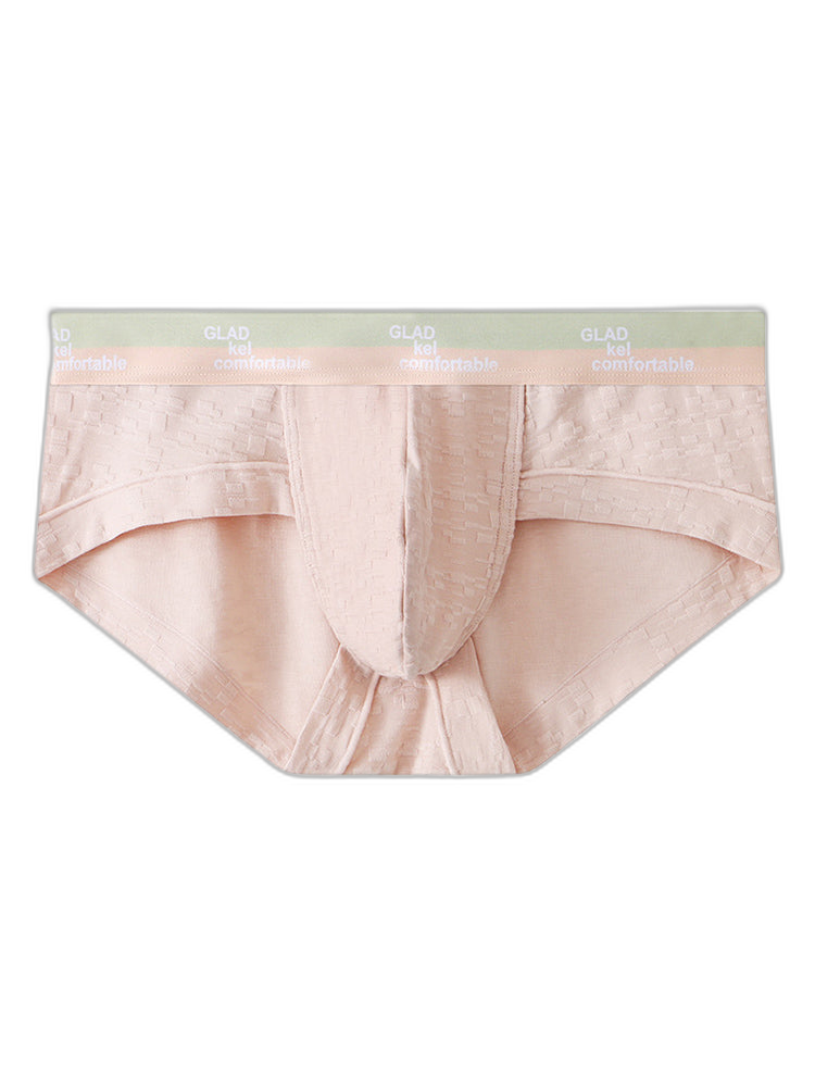 3 Pack Men's Baby Cotton High-Stretch Skin-Friendly Breathable Briefs