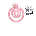 Cassian - Penis Cage - Sissy Cage - Male Chastity Device With Five Rings