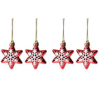Christmas Painted Special-shaped Ball Pendant