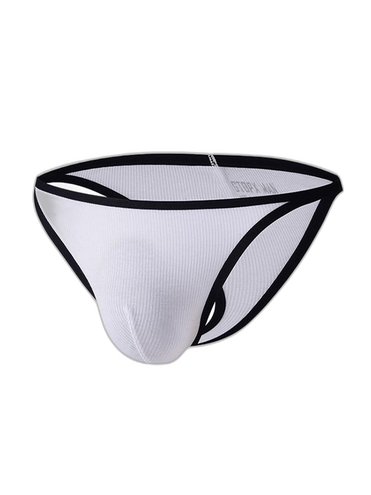 Men's Low-Rise Sexy U-Convex Thong And Briefs