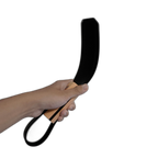 Rubber Spanking Paddle with Wooden Handle