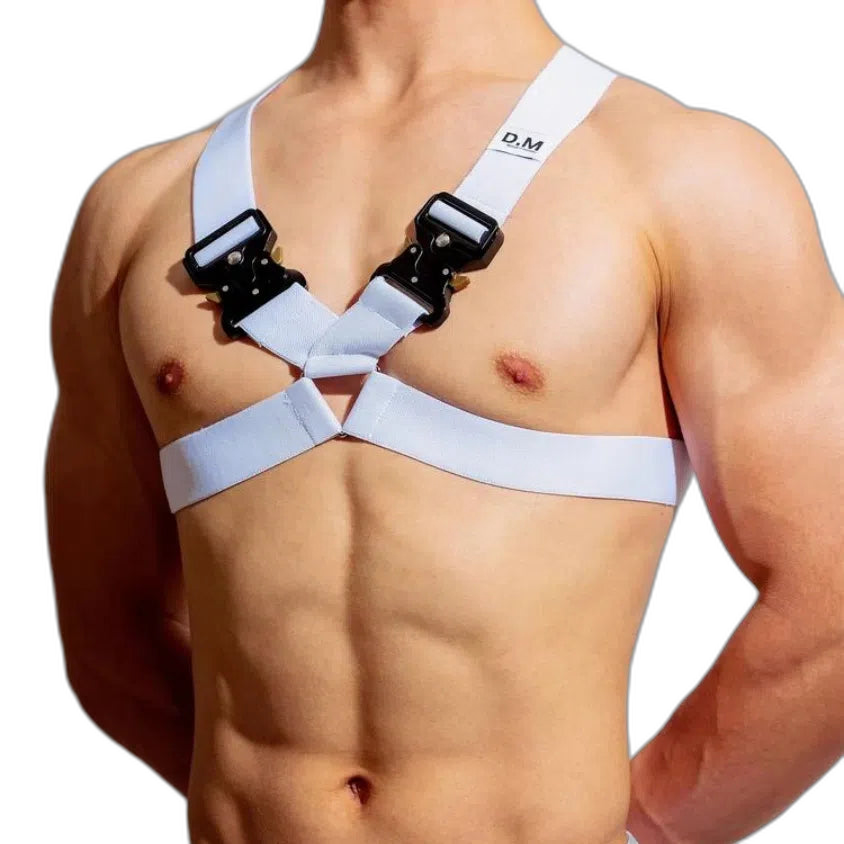 Metal Buckle Chest Strap Harness
