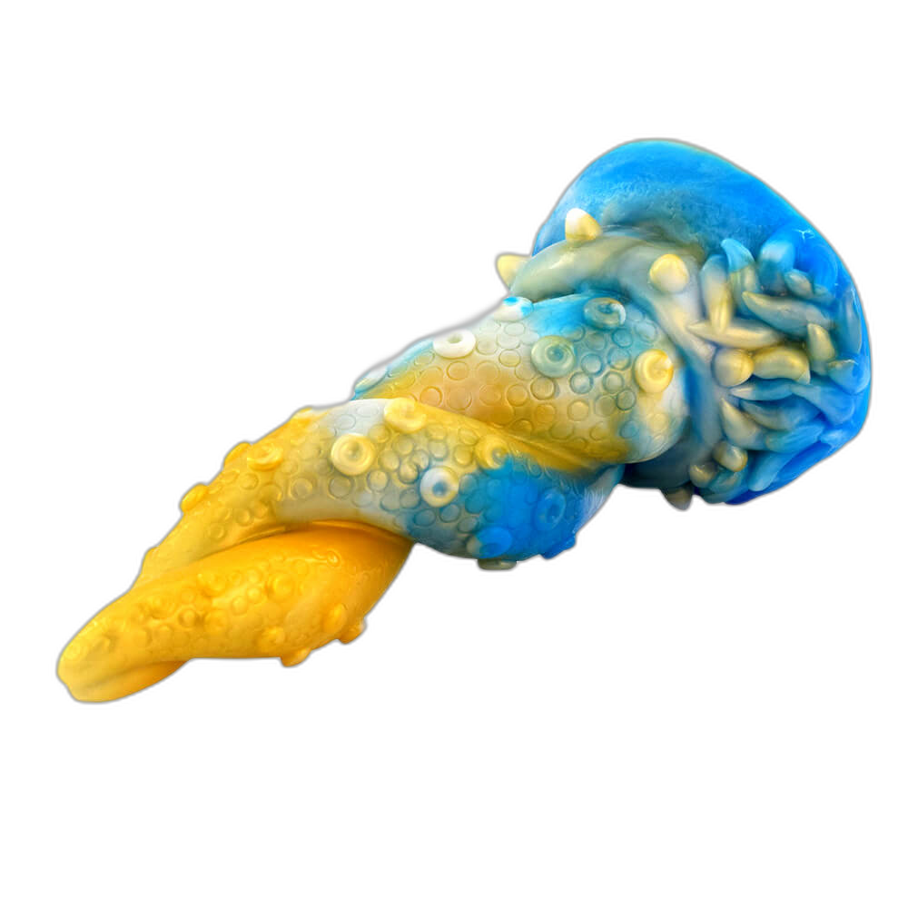 Sea Serpent - 7.7 Inch Tentacle Dildo - Fantasy Monster Dildo - Octopus Dildo