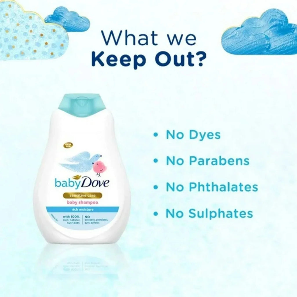 Dove Baby Reichhaltige Feuchtigkeit Babyshampoo 400ml