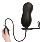 ruff GEAR Inflatable Butt Plug & Cock Ring